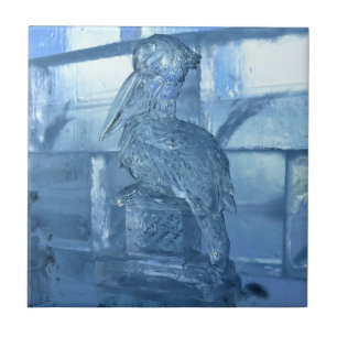 Carreau Pelican Ice Sculpture, Québec, Canada