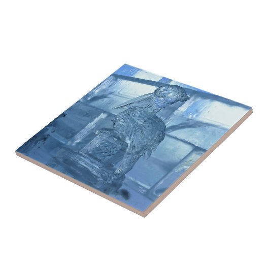 Carreau Pelican Ice Sculpture, Québec, Canada (Côté)