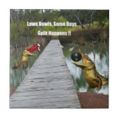 Carreau Pelouse Bowls Australie Split Happings, Carrelage  (Devant)