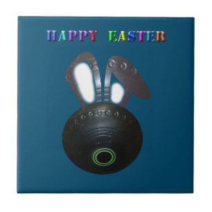Carreau Pelouse Bunny de Pâques, Carrelage en céramique