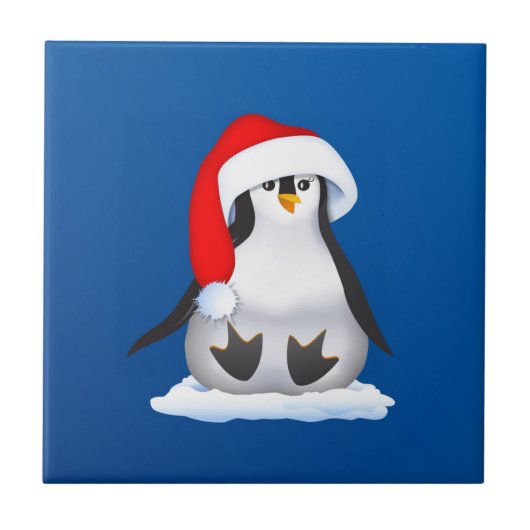 Carreau Penguin de Christmas (Devant)