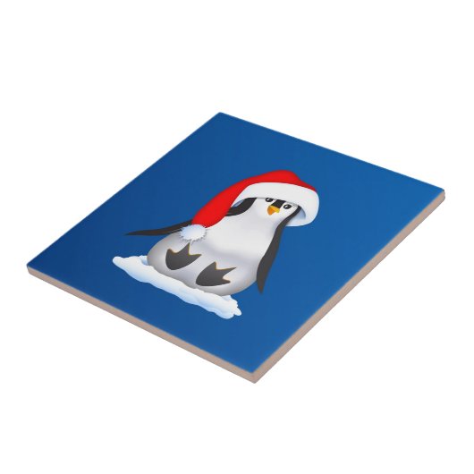 Carreau Penguin de Christmas (Côté)