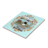 Carreau Pennsylvania Shells Lighthouse Tile (Côté)