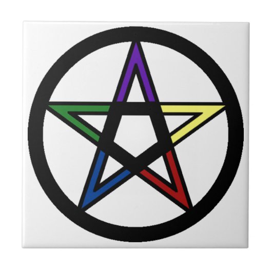 Carreau Pentacle élémentaire (Devant)