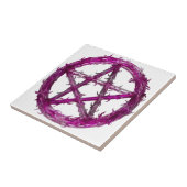 Carreau Pentagone étoilé en épi (Côté)