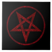 Carreau Pentagram Red Devil (Devant)