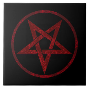Carreau Pentagram Red Devil