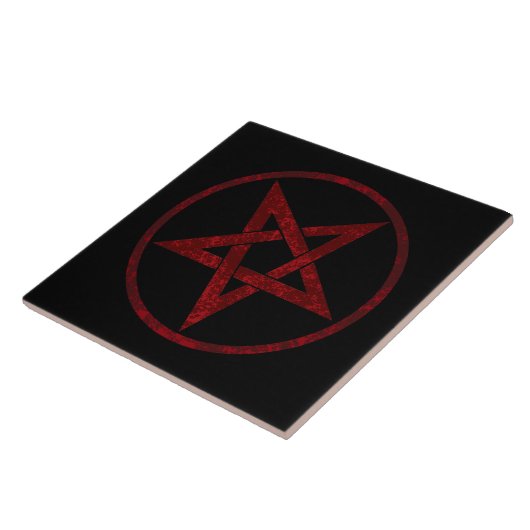 Carreau Pentagram Red Devil (Côté)