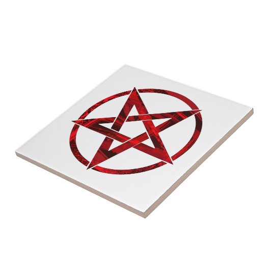 Carreau Pentagram Red Devil (Côté)