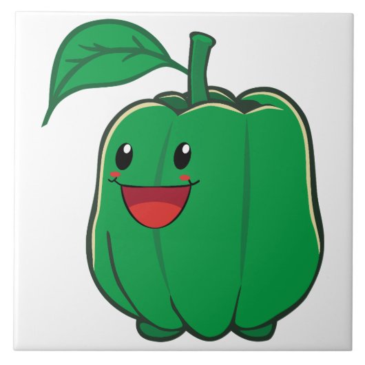 Carreau Pepper Bell souriant (Devant)