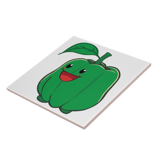 Carreau Pepper Bell souriant (Côté)