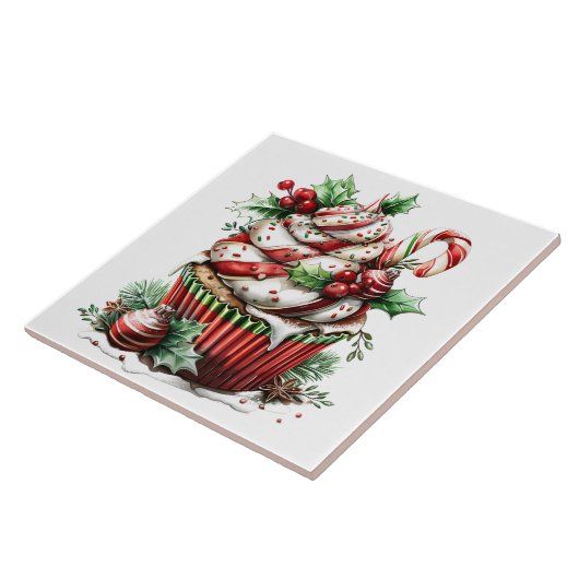 Carreau Peppermenthe Cupcakes (Côté)