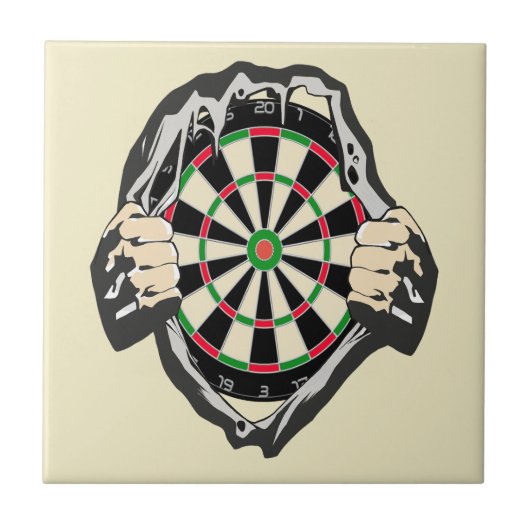 Carreau Percée vers le Bullseye - Ultimate Dartboard (Devant)