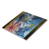 CARREAU PERCEVATION ET VISION DU SAINT-GRAIL (Côté)