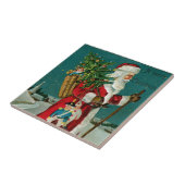 Carreau Père Noël à pied (Côté)