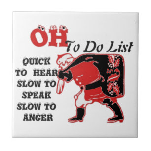 Carreau Père Noël de la collection Liste des tâches.