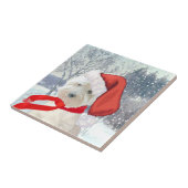 Carreau Père Noël en bottes (Côté)
