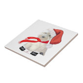 Carreau Père Noël en bottes (Côté)