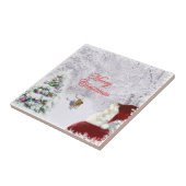 Carreau Père Noël et Reindeer (Côté)