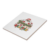 Carreau Père Noël Gangsta Wrapper Noël (Côté)