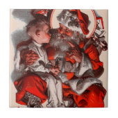 Carreau Père Noël Lap (Devant)