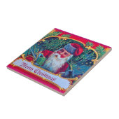 CARREAU PÈRE NOËL VINTAGE (Côté)