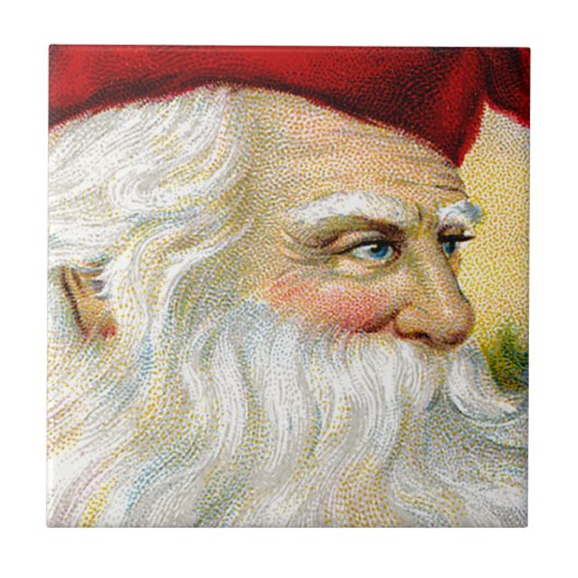 Carreau Père Noël vous regarder (Devant)