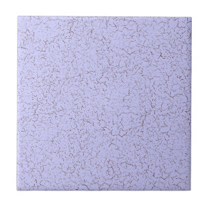 Carreau PeriWinkle Purple Crackle Glaze Solid Color Tile