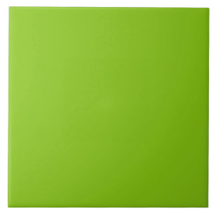 Carreau Perroquet massif de couleur claire vert citron