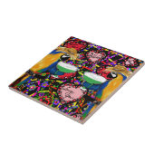 Carreau Perroquets de la Saint-Valentin (Côté)