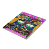 Carreau Perroquets de Mardi Gras (Côté)