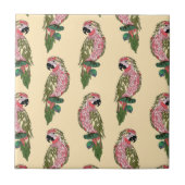 Carreau Perroquets de style de Zentangle (Devant)