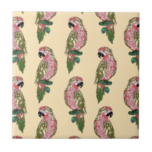 Carreau Perroquets de style de Zentangle