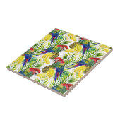 Carreau Perroquets Et Fruits Tropicaux (Côté)