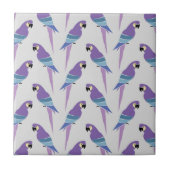 Carreau Perroquets pourpres (Devant)