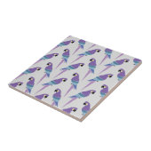 Carreau Perroquets pourpres (Côté)