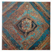 Carreau Perse Moderne Belle collection de vieux Motifs (Devant)