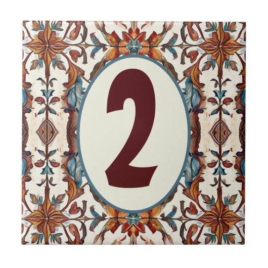 Carreau Personnalisable Fabulous Fall and Blue (Devant)