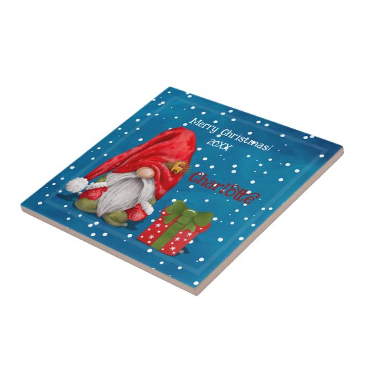 Carreau Personnalisable Père Noël (Côté)