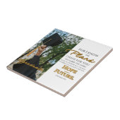 Carreau Personnaliser Jérémie 29:11 Écriture Casquette Gra (Côté)