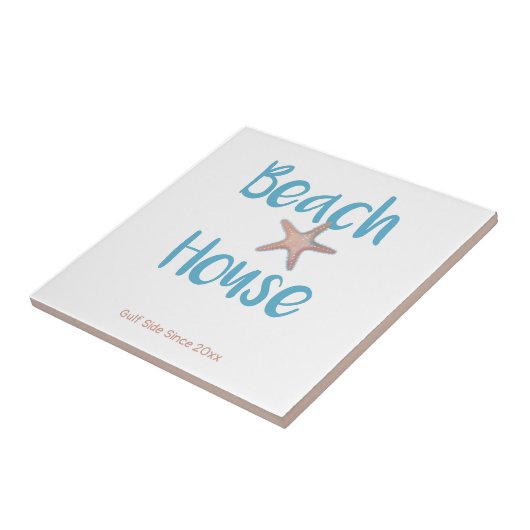 Carreau Personnaliser le poisson Starfish (Côté)