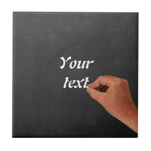 Carreau Personnaliser le texte (Devant)