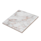 Carreau Personnaliser Rose Gold Marble Modèle professionne (Côté)