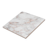 Carreau Personnaliser Rose Gold Marble Modèle professionne (Côté)