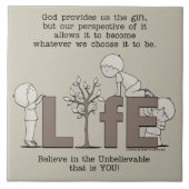 Carreau Perspective de la vie (Devant)