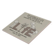 Carreau Perspective de la vie (Côté)