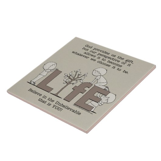 Carreau Perspective de la vie (Côté)