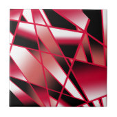 Carreau Perspective de puissance rouge Couleur dégradée Ar (Devant)