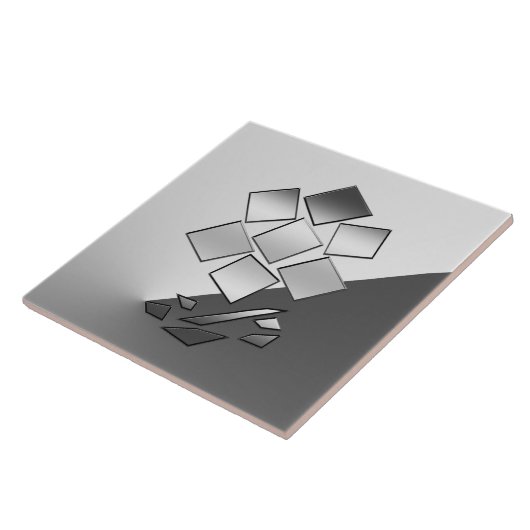 Carreau Pétales de chrome (Côté)