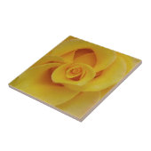 Carreau Pétales de rose jaune romantiques (Côté)